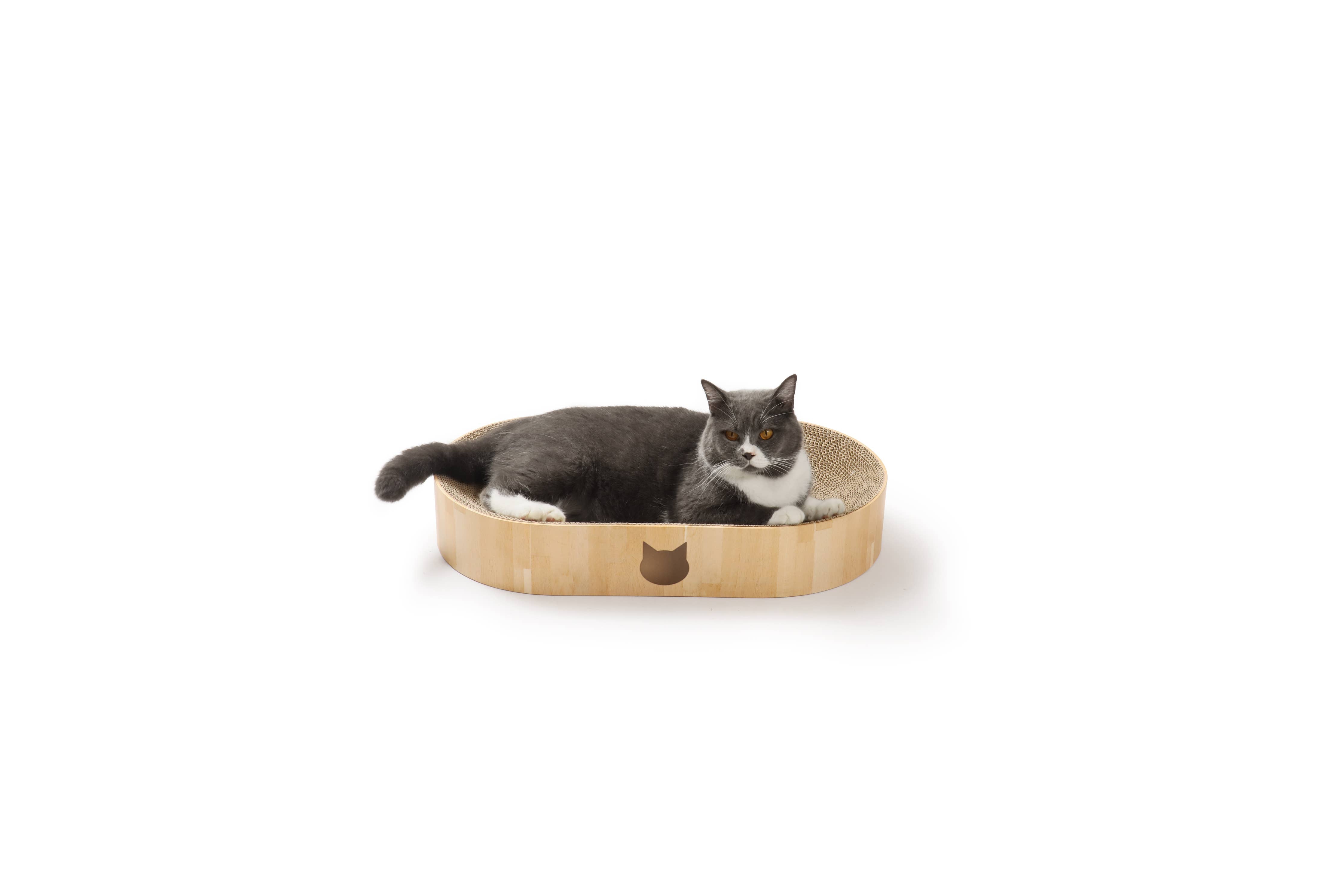 Cozy Cat Scratcher Bowl